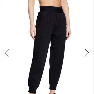 Adidas high-waist sweats (black)